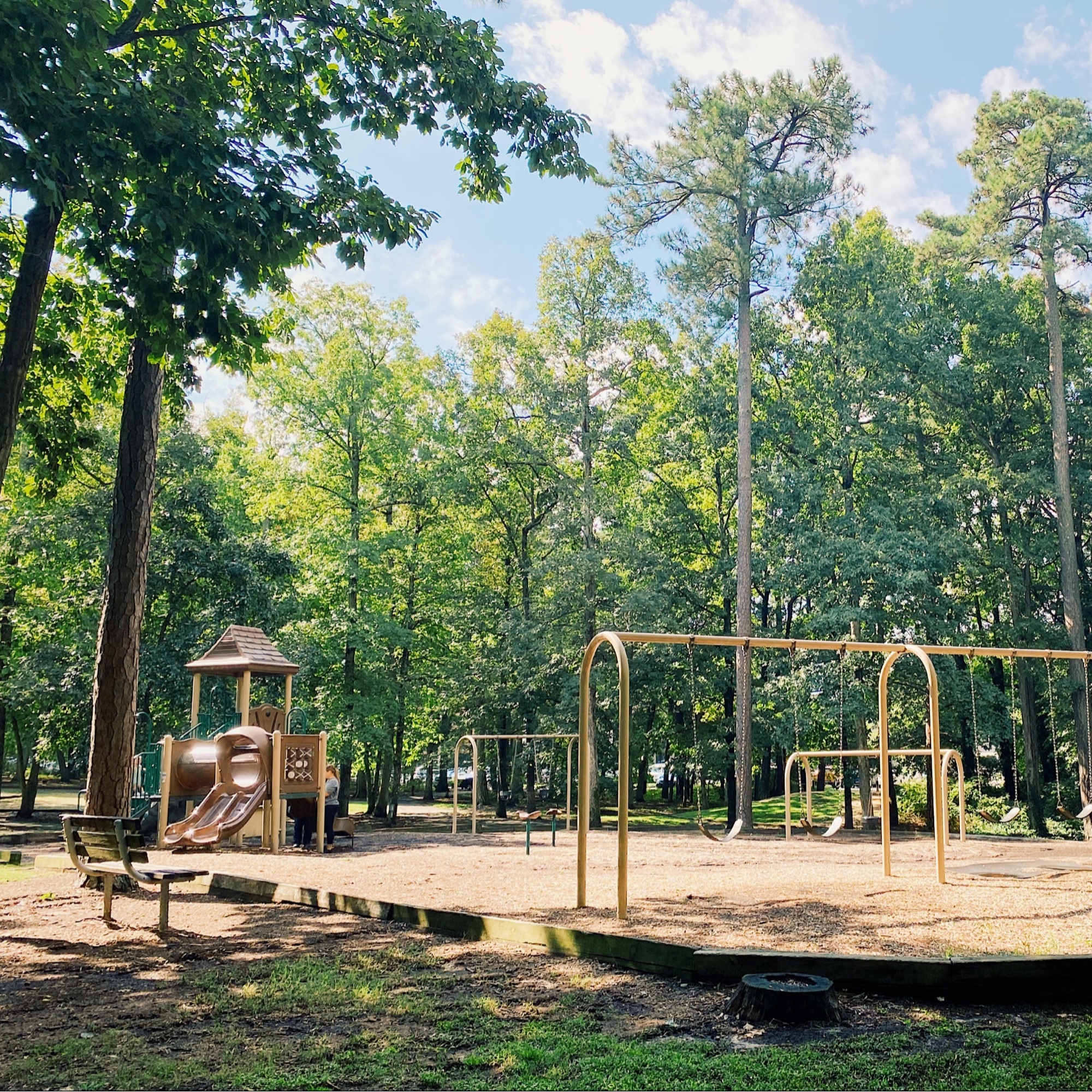 Children at play, outdoor learning at The Sycamore School