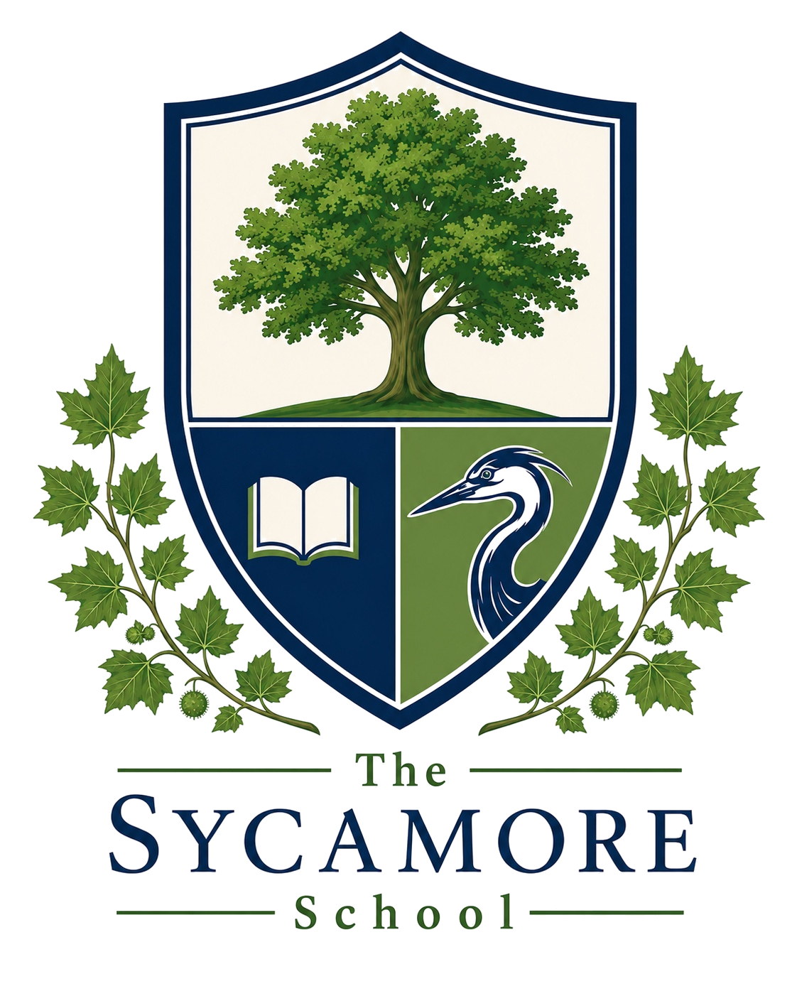 The Sycamore School shield